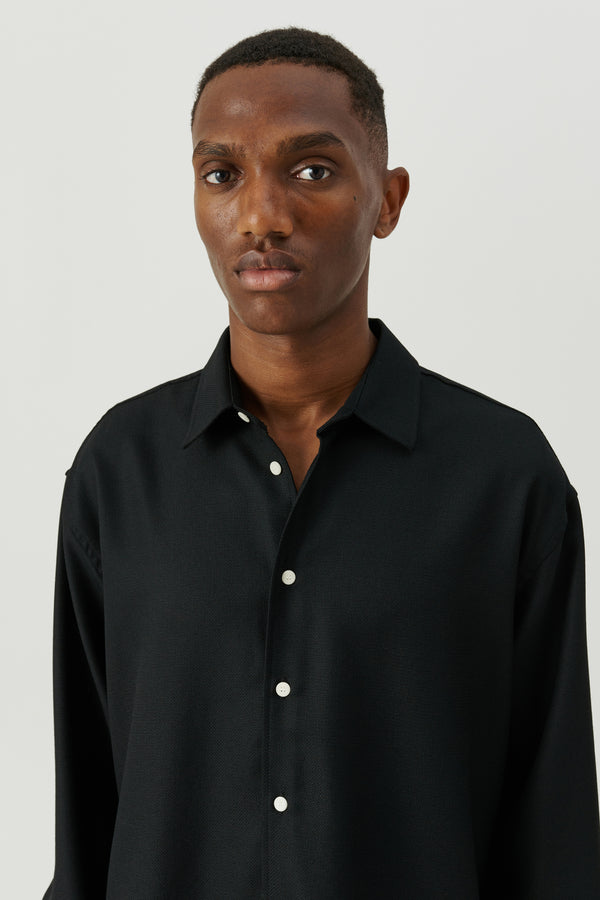 SOULLAND Damon Shirt Shirt Black