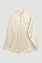 SOULLAND Damon embroided Shirt Shirt Off White