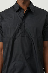 SOULLAND DEVIN perforated shirt Shirt Black