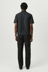 SOULLAND DEVIN perforated shirt Shirt Black