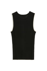 SOULLAND ELEEN tank top Knitwear Black multi