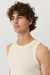 SOULLAND ELEEN tank top Knitwear Off White