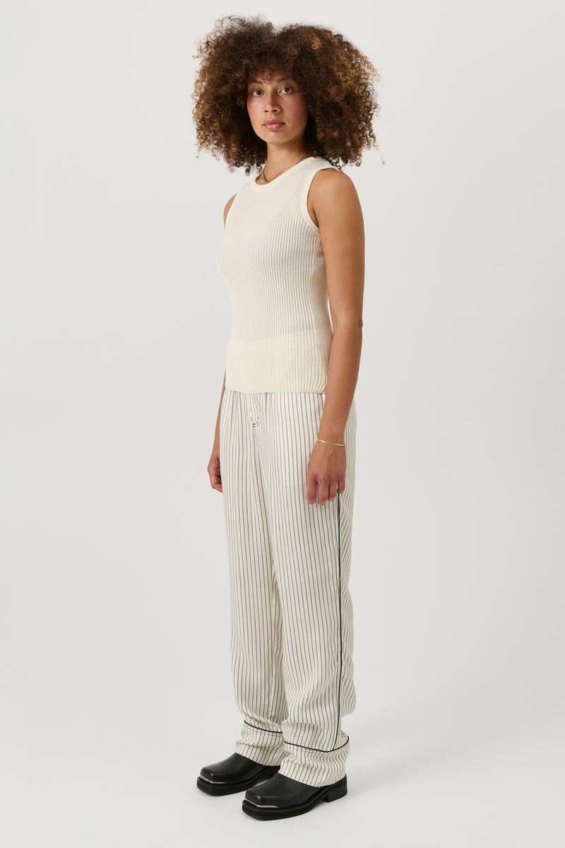 SOULLAND ELEEN tank top Knitwear Off White