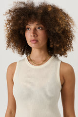 SOULLAND ELEEN tank top Knitwear Off White