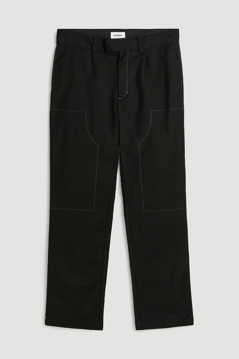 SOULLAND EMERY pants Pants Black