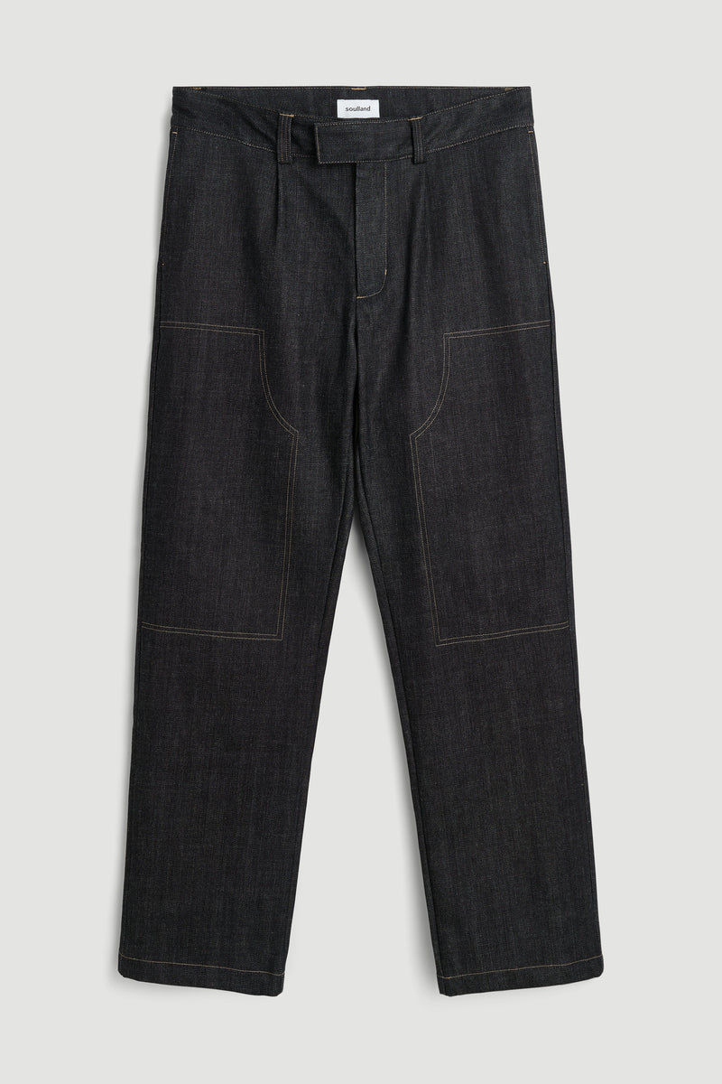 SOULLAND EMERY pants Pants Indigo