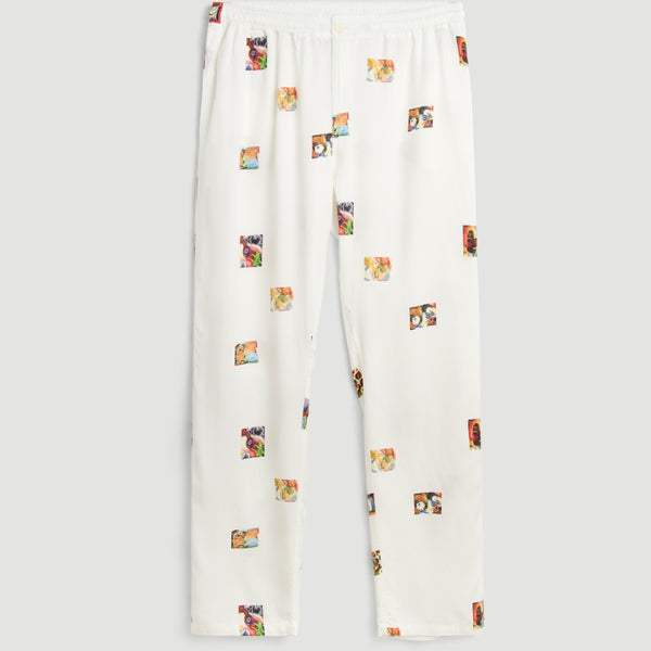 SOULLAND FADI Romain AOP Pants Off White