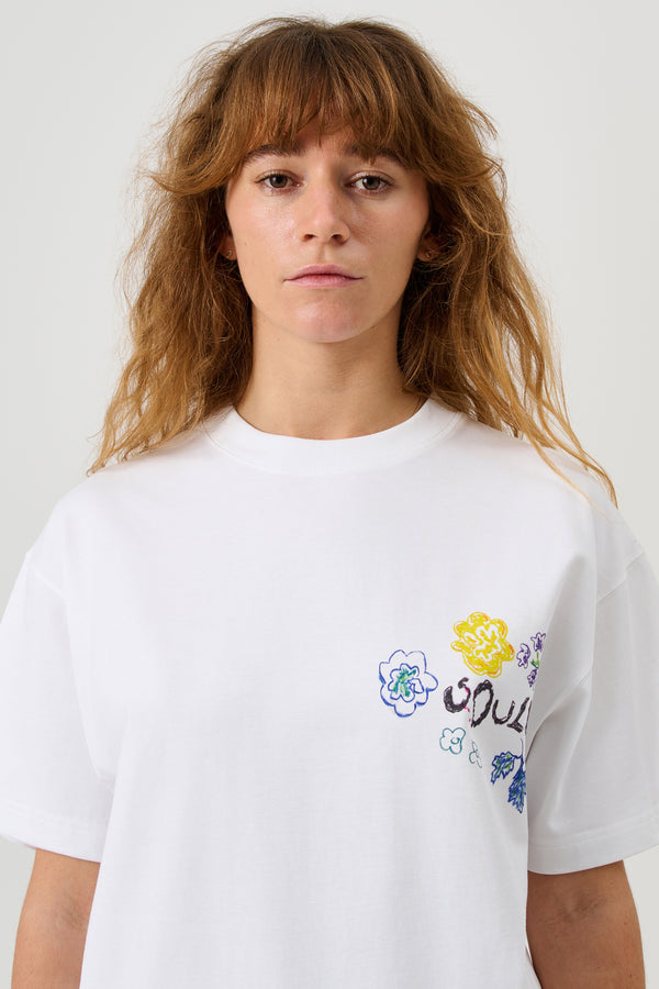 SOULLAND FLORA T-shirt T-shirt White