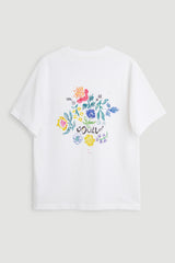 SOULLAND FLORA T-shirt T-shirt White