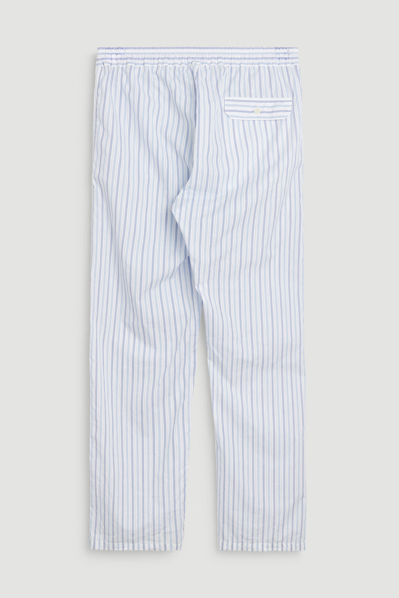 SOULLAND Fadi Pants Pants White /Blue