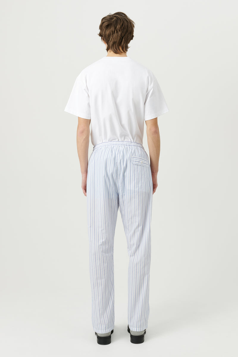 SOULLAND Fadi Pants Pants White /Blue