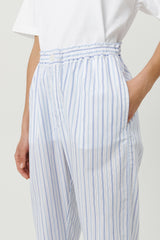 SOULLAND FADI pants Pants White /Blue