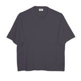 SOULLAND GUY T-shirt garment dyed T-shirt Grey