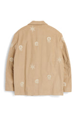 SOULLAND Gabe Blazer Jacket/coat/vest Beige