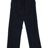 SOULLAND HAMMONS stripe wool embroidered pants Pants Blue