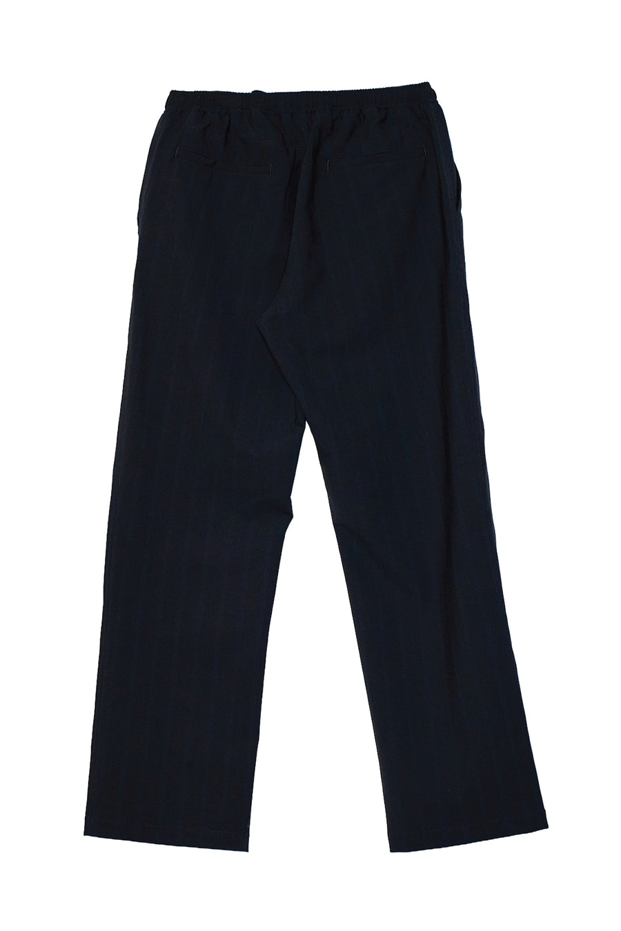 SOULLAND HAMMONS stripe wool embroidered pants Pants Blue