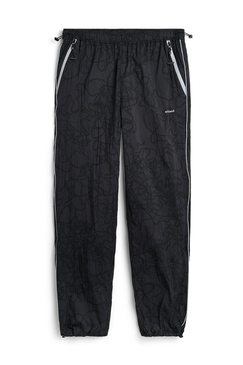 SOULLAND HIRO techpant Pants Black AOP
