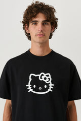 SOULLAND HK KITTY KAI T-shirt T-shirt Black