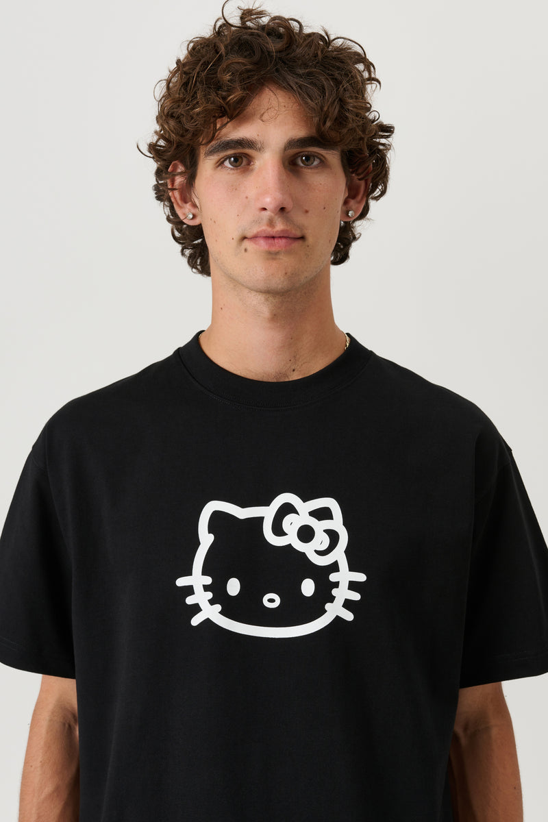 SOULLAND HK KITTY KAI T-shirt T-shirt Black