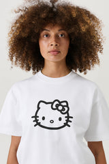 SOULLAND HK KITTY KAI T-shirt T-shirt White