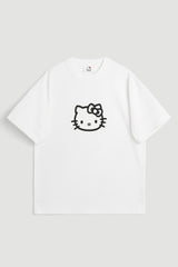 SOULLAND HK KITTY KAI T-shirt T-shirt White