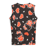 SOULLAND HK MIRA top Top Black AOP