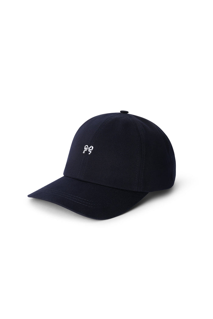 SOULLAND IDE cap bow logo Cap/hat/beanie Navy