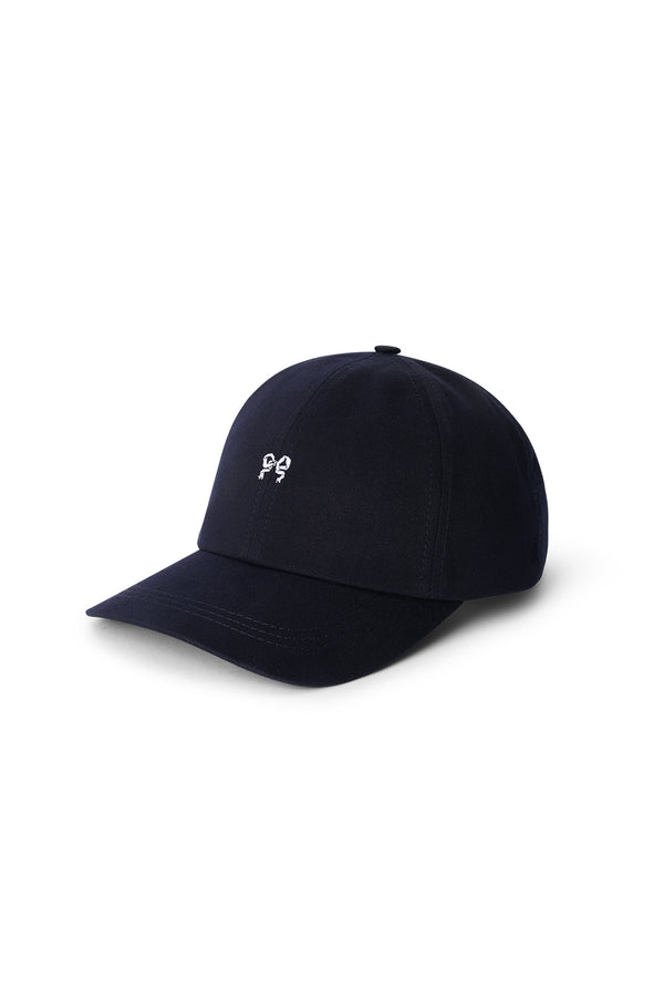 SOULLAND IDE cap bow logo Cap/hat/beanie Navy