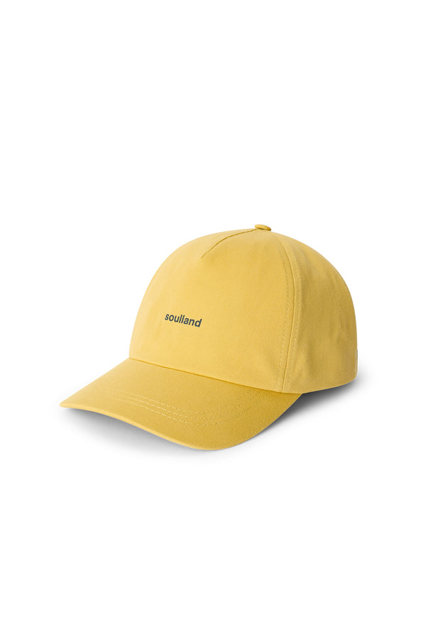 SOULLAND IDE cap logo Cap/hat/beanie Mustard Yellow