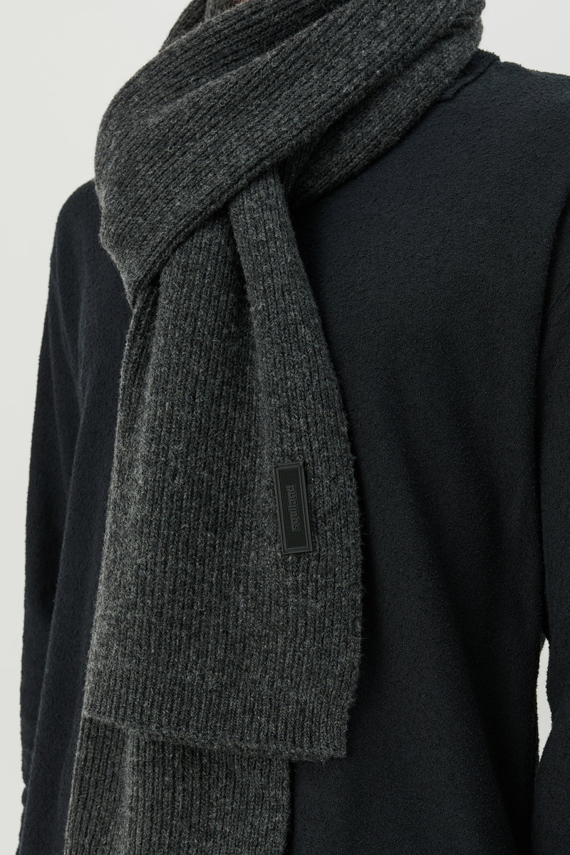 SOULLAND ISSEY scarf Scarf Charcoal