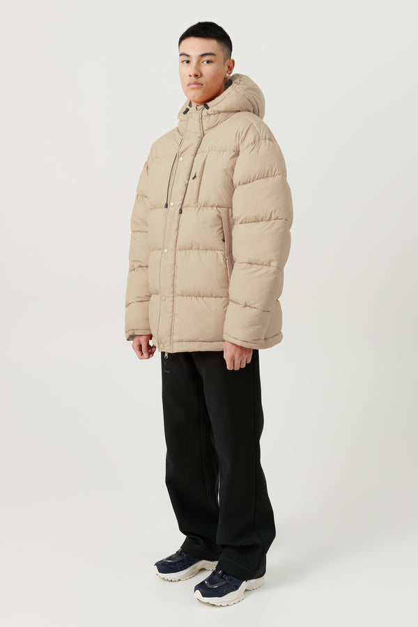 SOULLAND Ian Puffer Jacket Jacket/coat/vest Beige