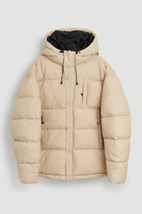 SOULLAND Ian Puffer Jacket Jacket/coat/vest Beige