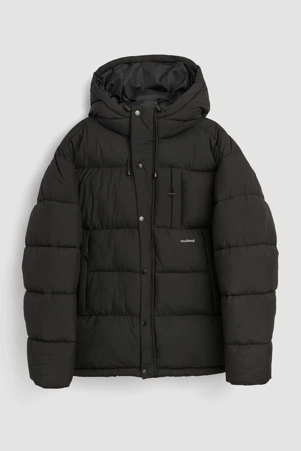 SOULLAND Ian Puffer Jacket Jacket/coat/vest Black