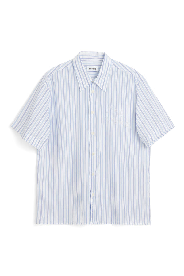 SOULLAND JODIE shirt Shirt White /Blue