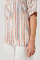 SOULLAND JODIE shirt Shirt Orange multi