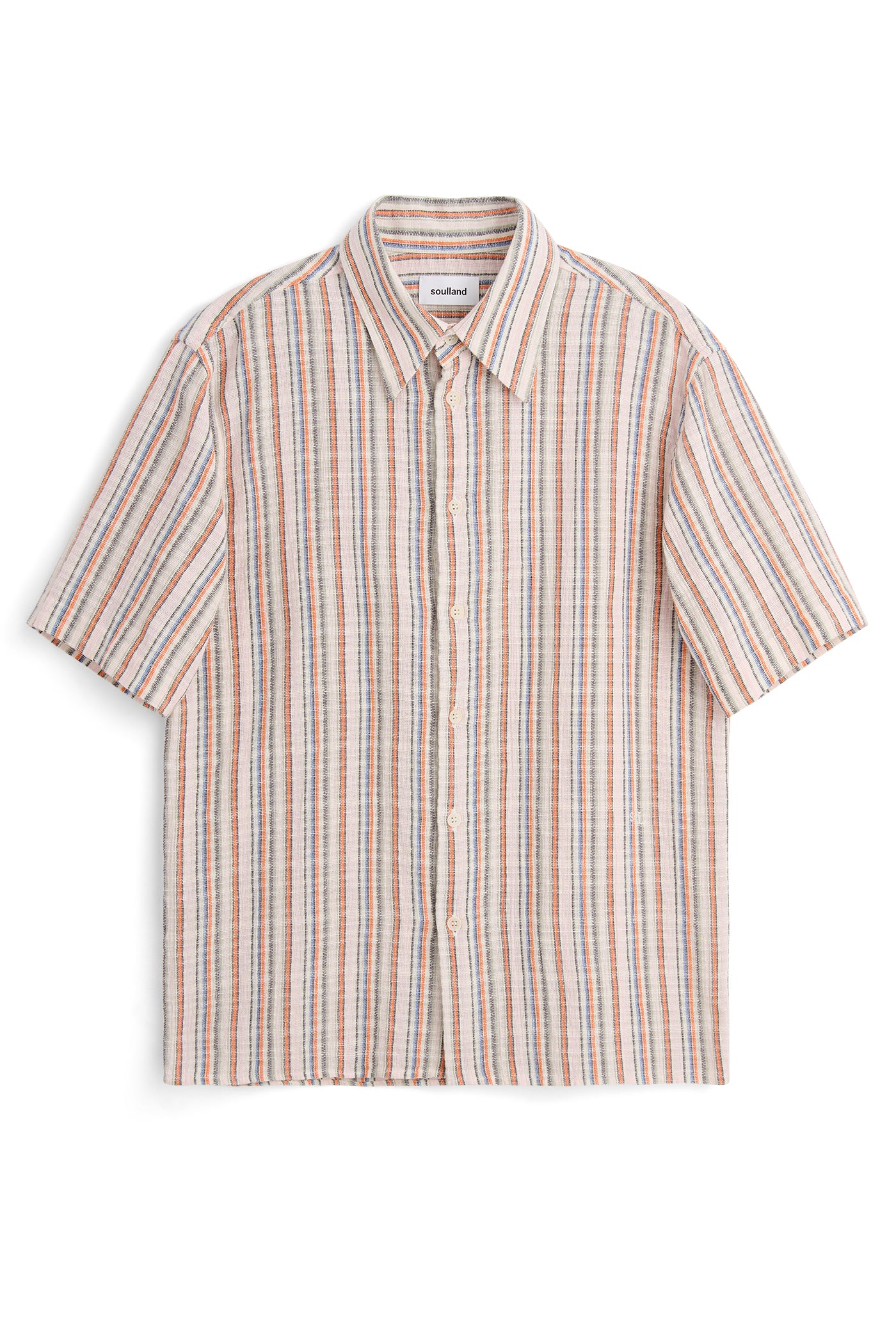 SOULLAND ソウルランド スケッチ総柄シャツS - メルカリ
