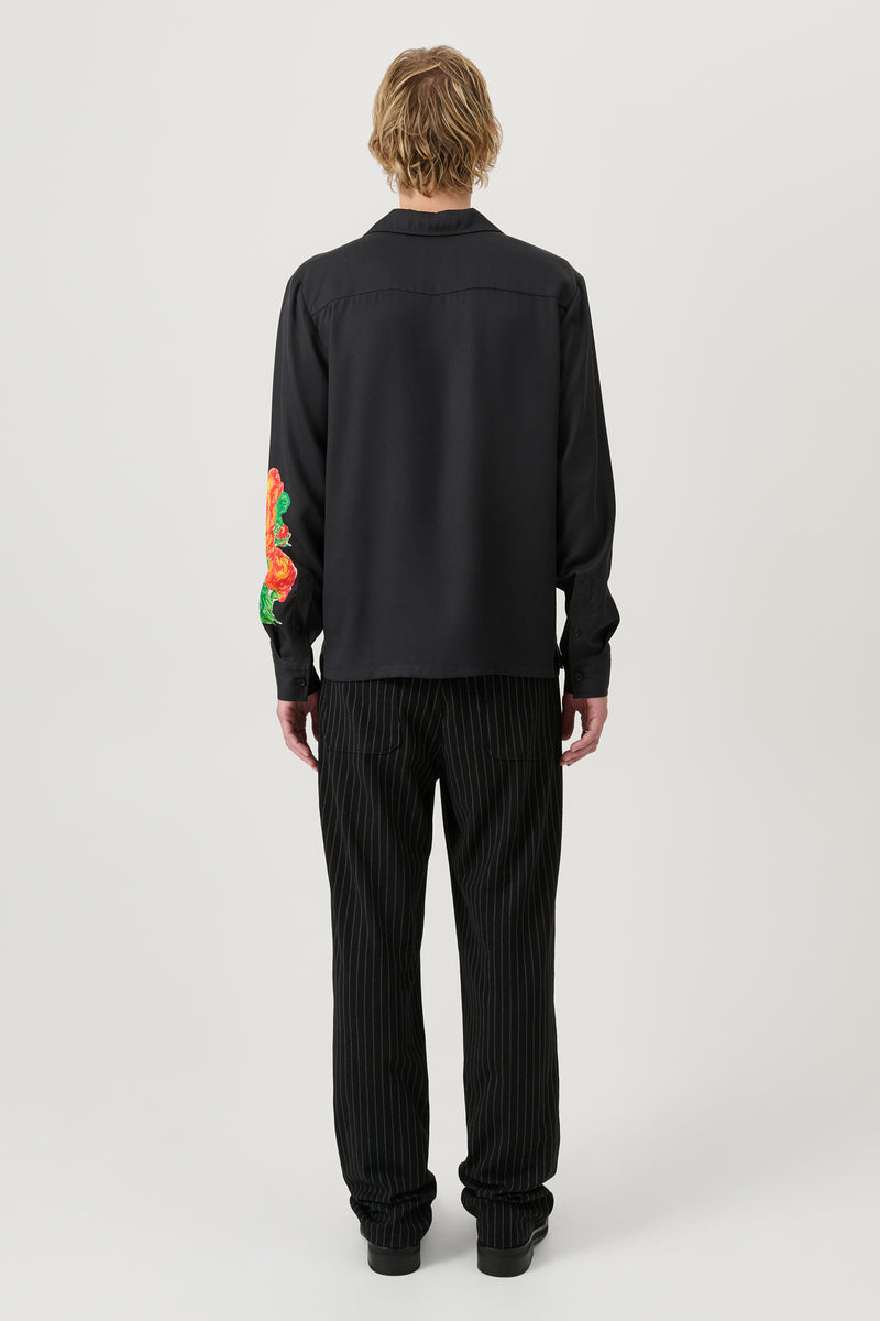 SOULLAND JOE shirt Shirt Black multi