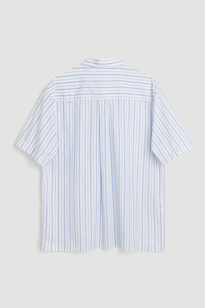 SOULLAND Jodie Shirt Shirt White /Blue