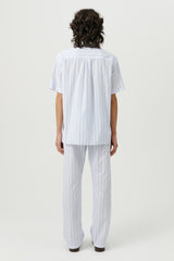 SOULLAND Jodie Shirt Shirt White /Blue