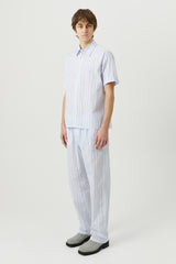 SOULLAND Jodie Shirt Shirt White /Blue