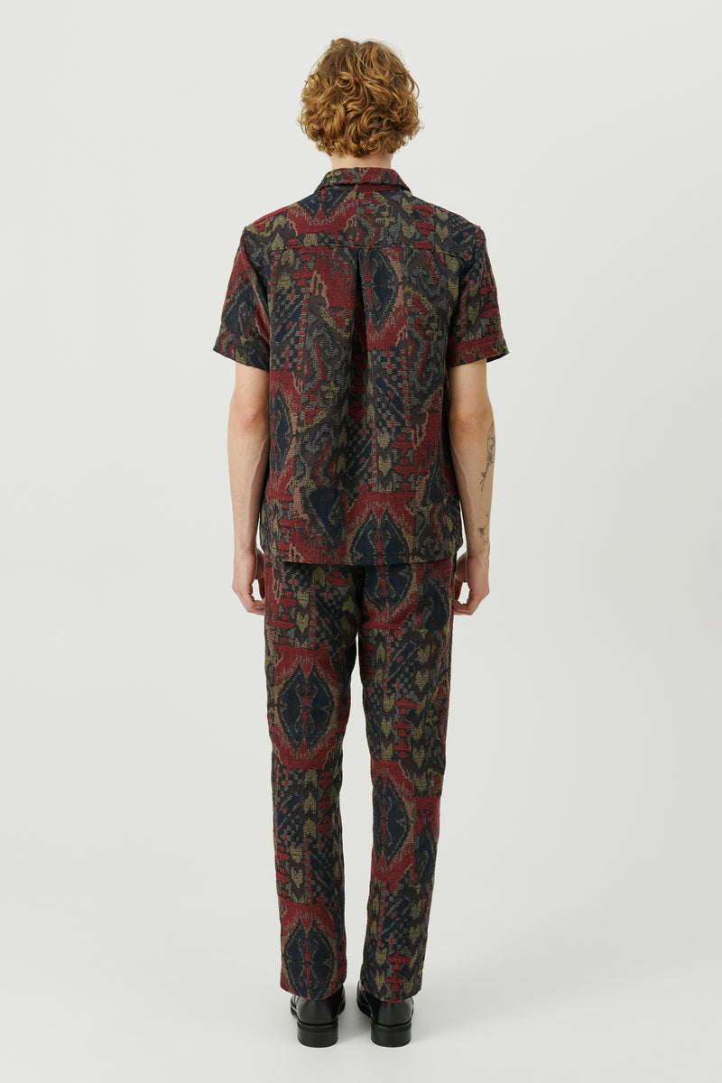SOULLAND Jodie s/s Shirt Shirt Red multi