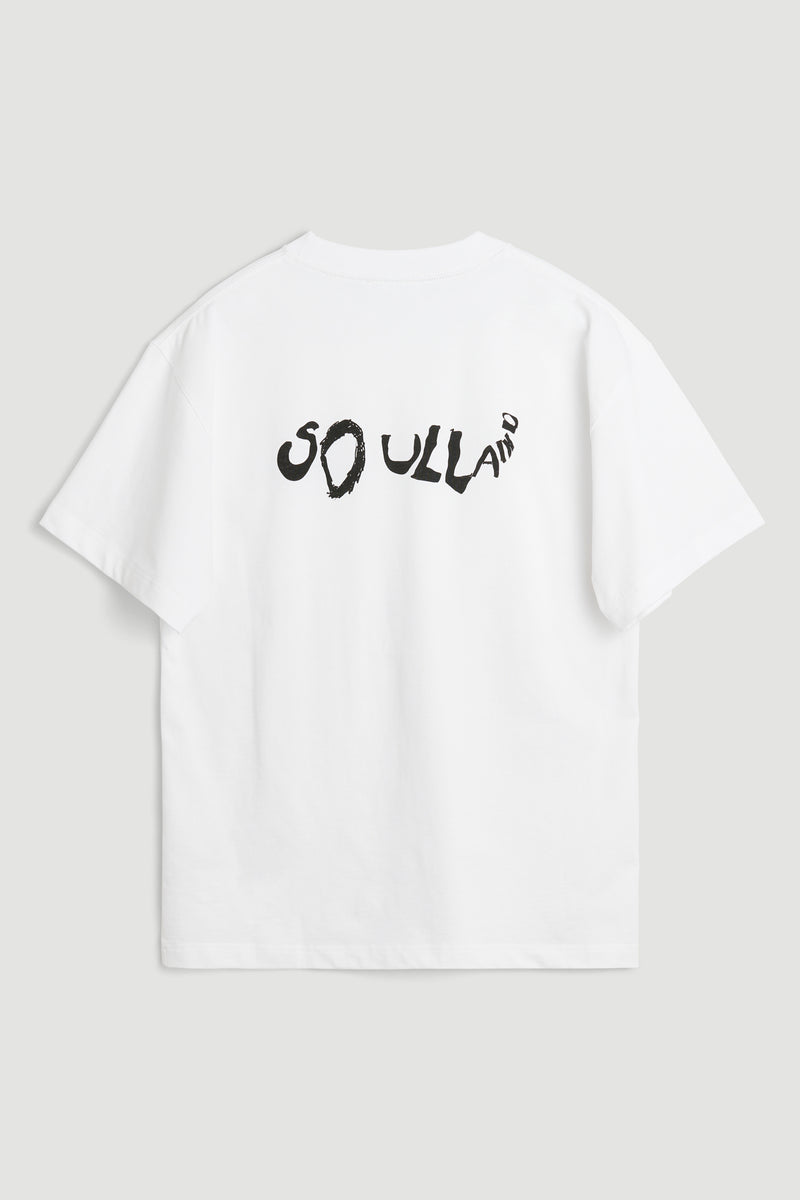 SOULLAND KAI BALDER T-shirt T-shirt White