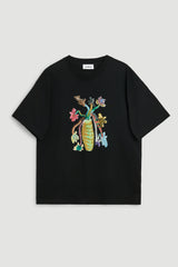 SOULLAND KAI FLOWER T-shirt T-shirt Black