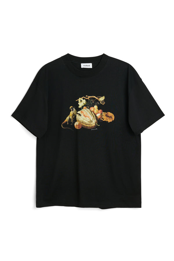 SOULLAND KAI MONKEY BUISINESS T-shirt T-shirt Black