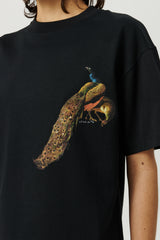 SOULLAND KAI PEACOCK T-shirt T-shirt Black