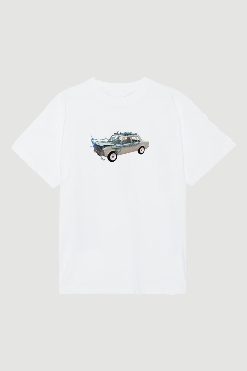 SOULLAND KAI WEEDS T-shirt T-shirt White