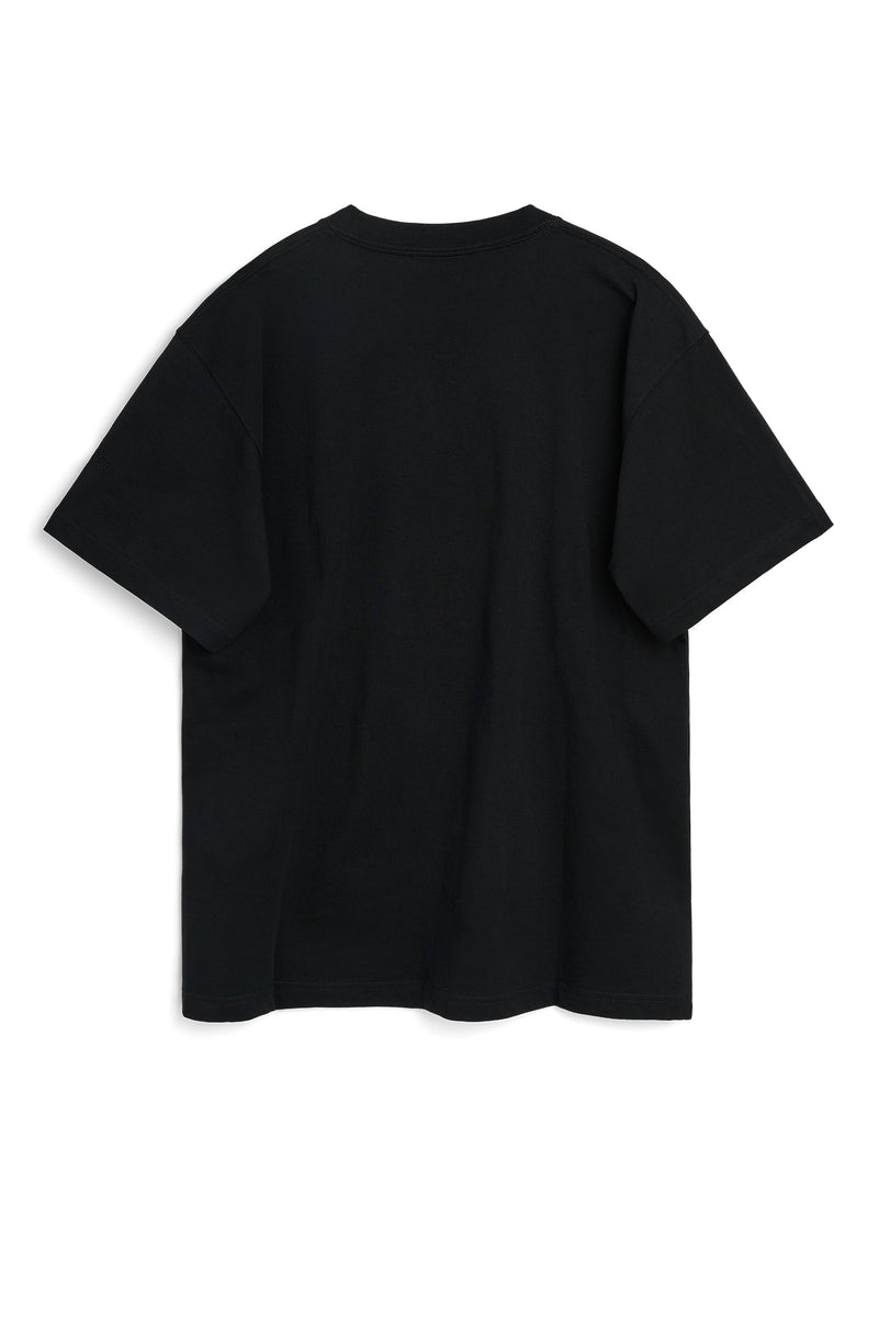 SOULLAND KAI beaded T-shirt T-shirt Black