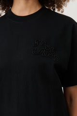 SOULLAND BEADED T-shirt T-shirt Black