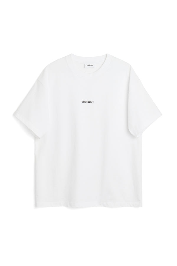 SOULLAND KAI blur T-shirt White