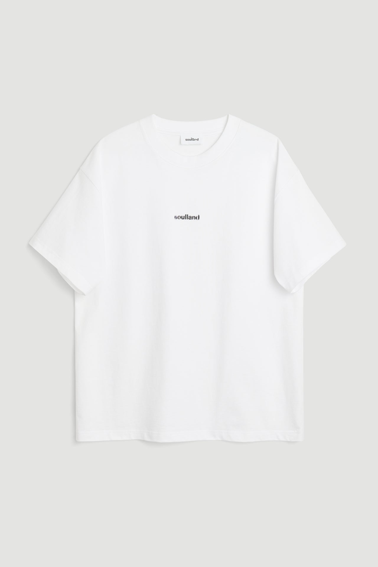 SOULLAND KAI blur T-shirt T-shirt White